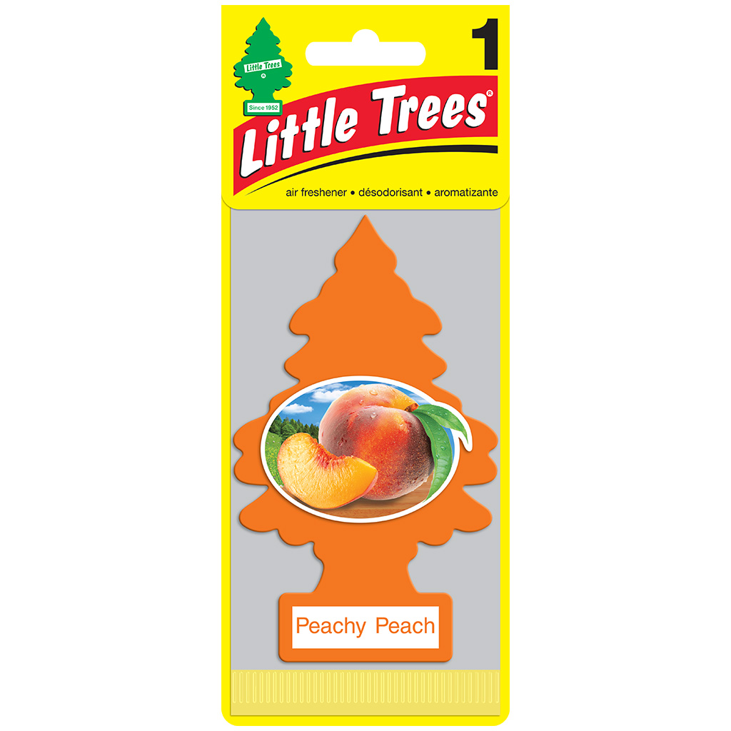 Little Tree Air Freshener  - Peach CASE PACK 24