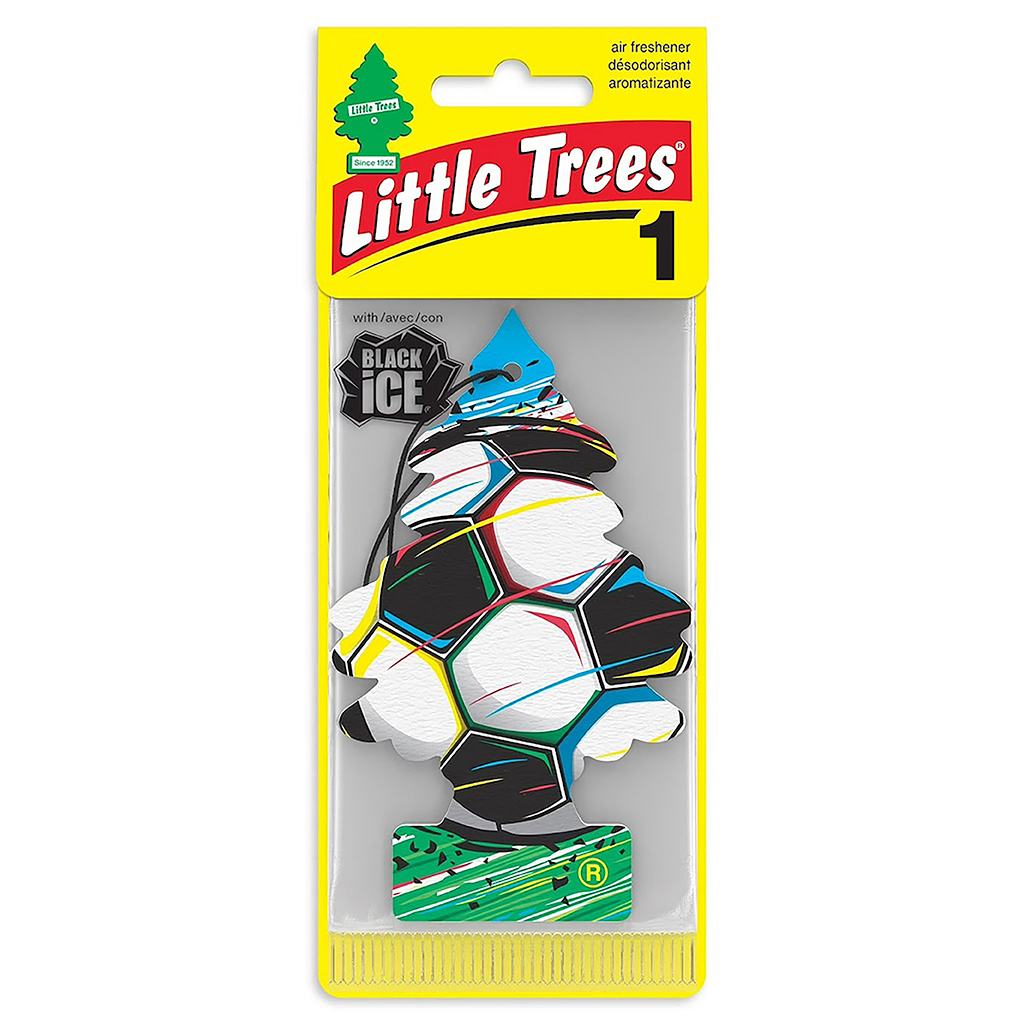 Little Tree Air Freshener  - World Cup (Black Ice) CASE PACK 24