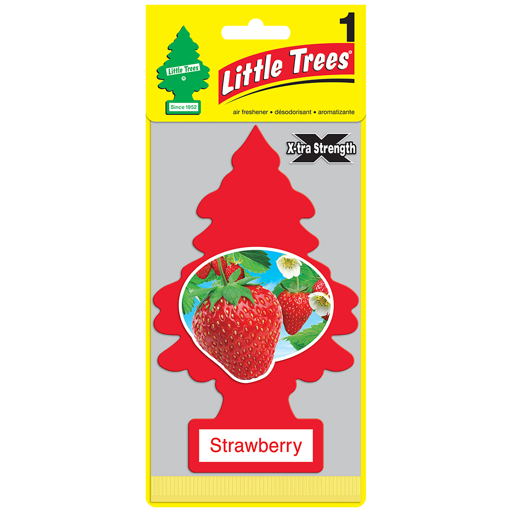 Little Tree Extra Strength Air Freshener  - Strawberry CASE PACK 24