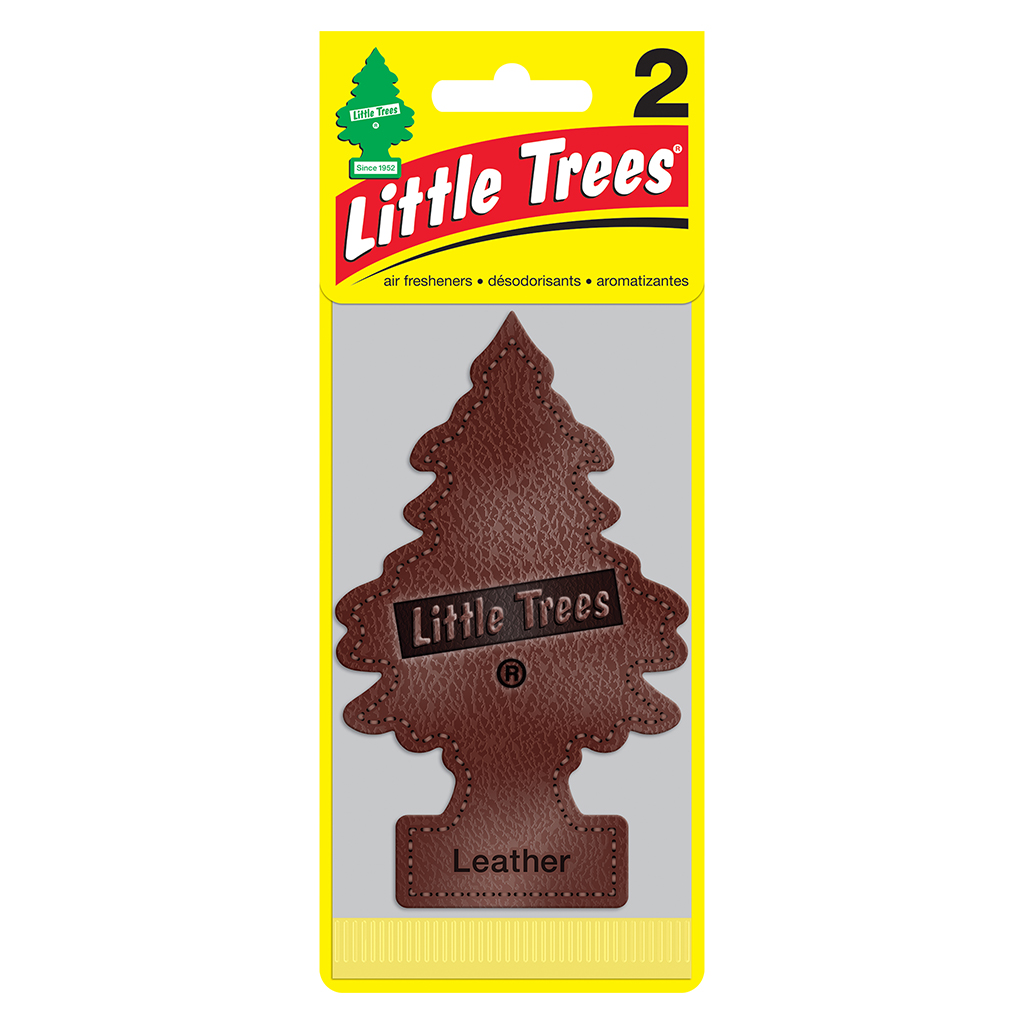 Little Tree Air Freshener 2 Pack - Leather CASE PACK 12