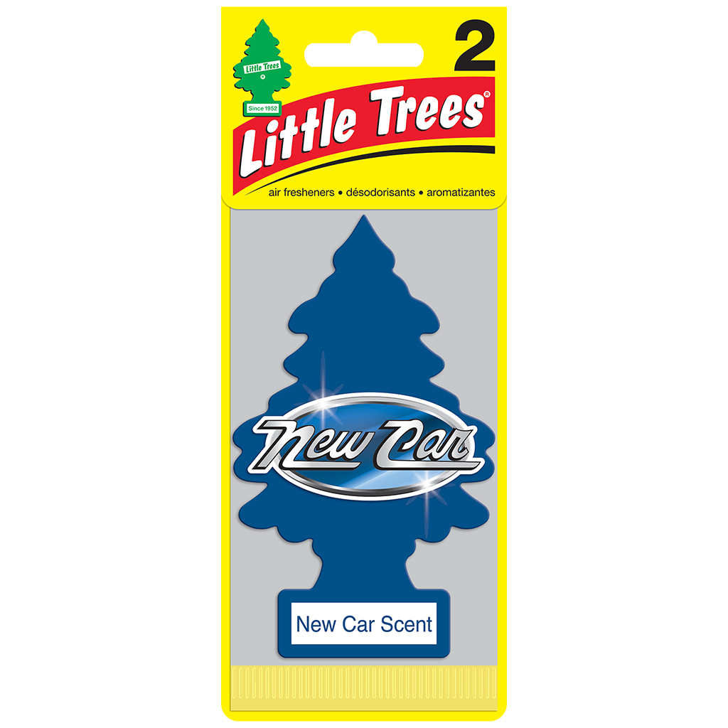 Little Tree Air Freshener 2 Pack - New Car CASE PACK 12