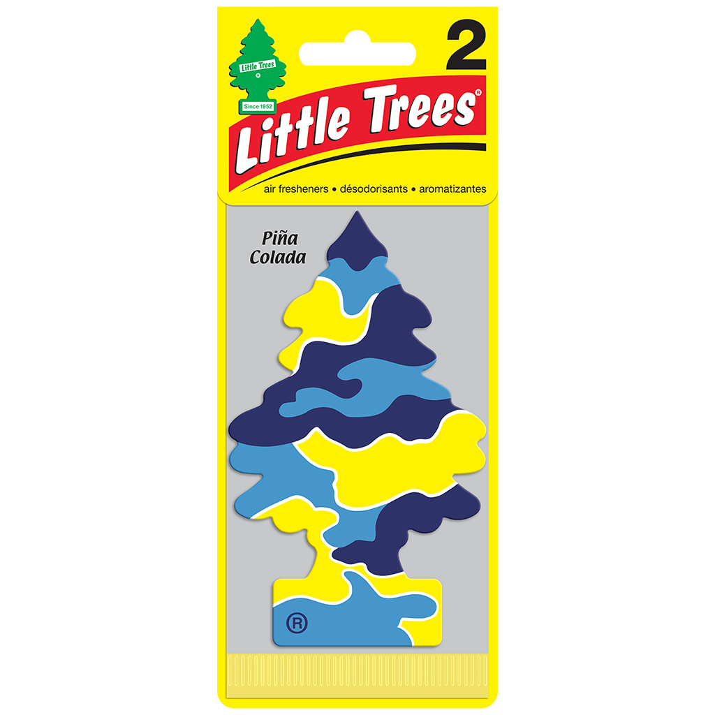 Little Tree Air Freshener 2 Pack - Pina Colada CASE PACK 12