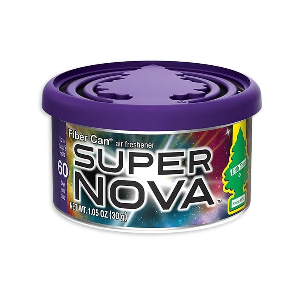 Little Tree Fiber Can Air Freshener - Supernova CASE PACK 4