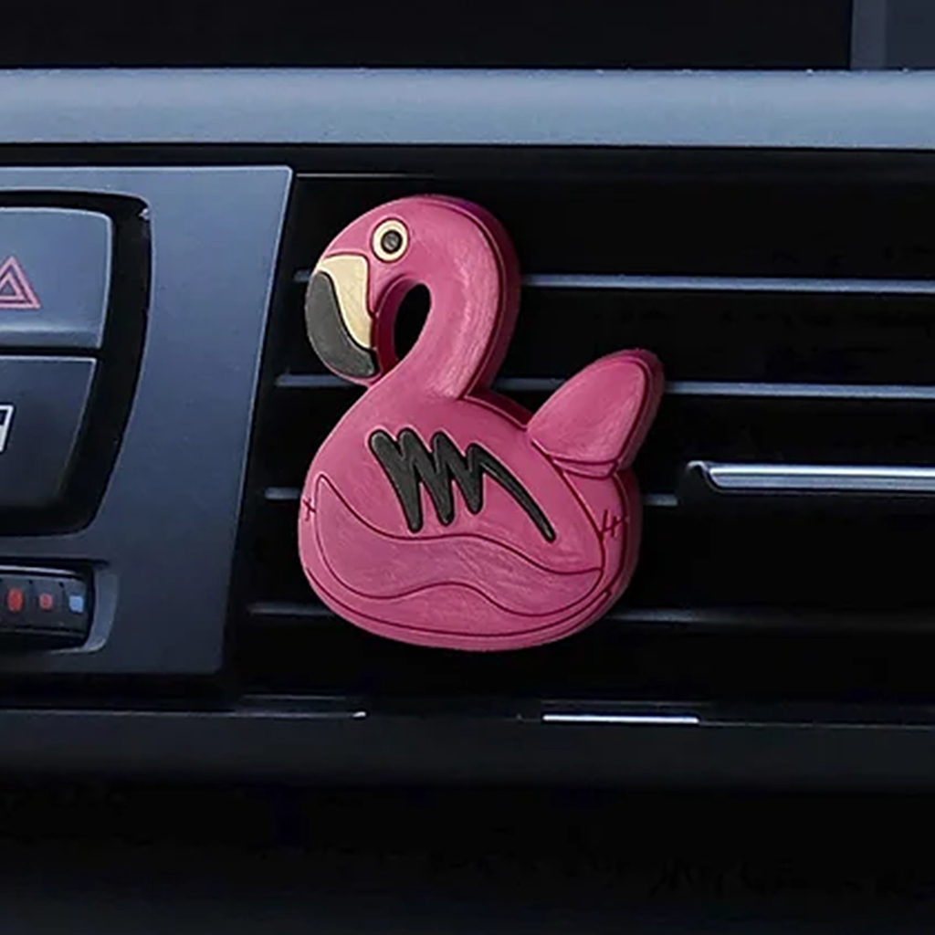 FRSH Flamingo Inflatable 3D Vent Clip - Cherry Soda CASE PACK 24