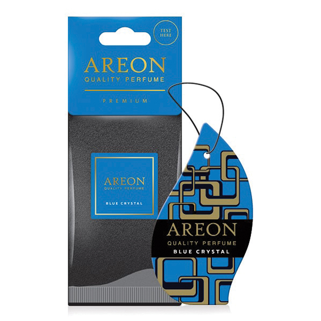 Areon Premium Air Freshener - Blue Crystal CASE PACK 12