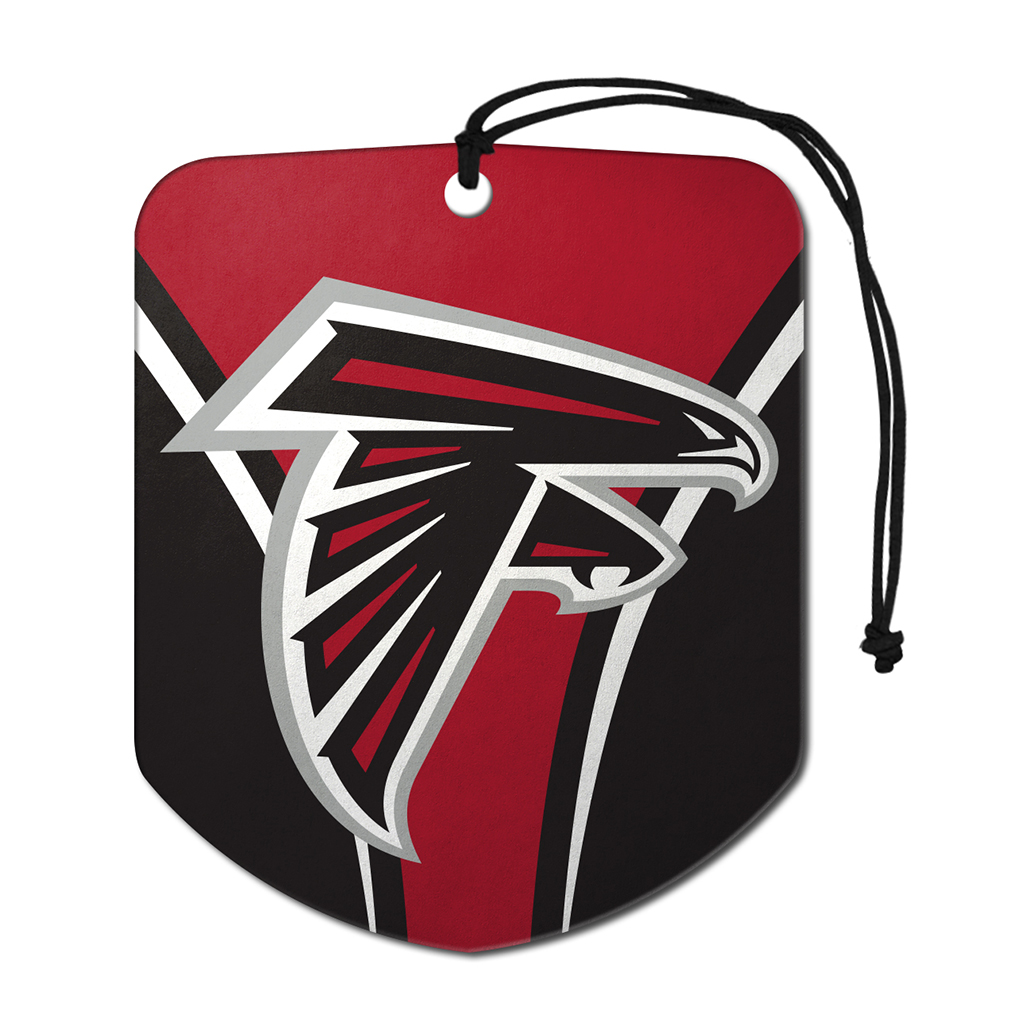 Sports Team Paper Air Freshener 2 Pack - Atlanta Falcons CASE PACK 12