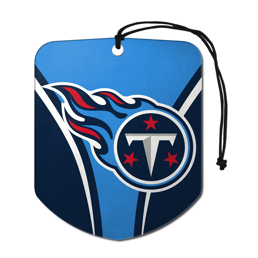 Sports Team Paper Air Freshener 2 Pack - Tennessee Titans CASE PACK 12