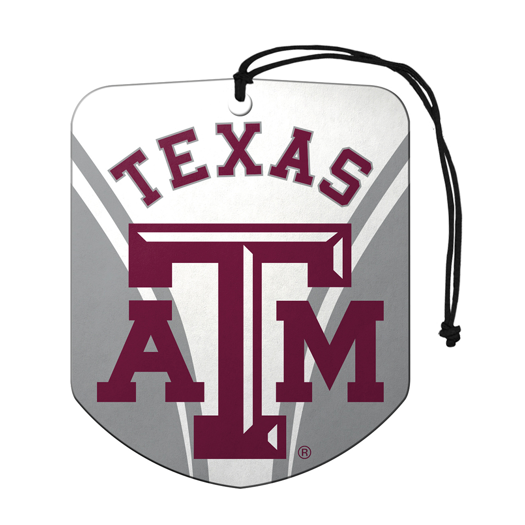 Sports Team Paper Air Freshener 2 Pack - Texas A&M Aggies CASE PACK 12