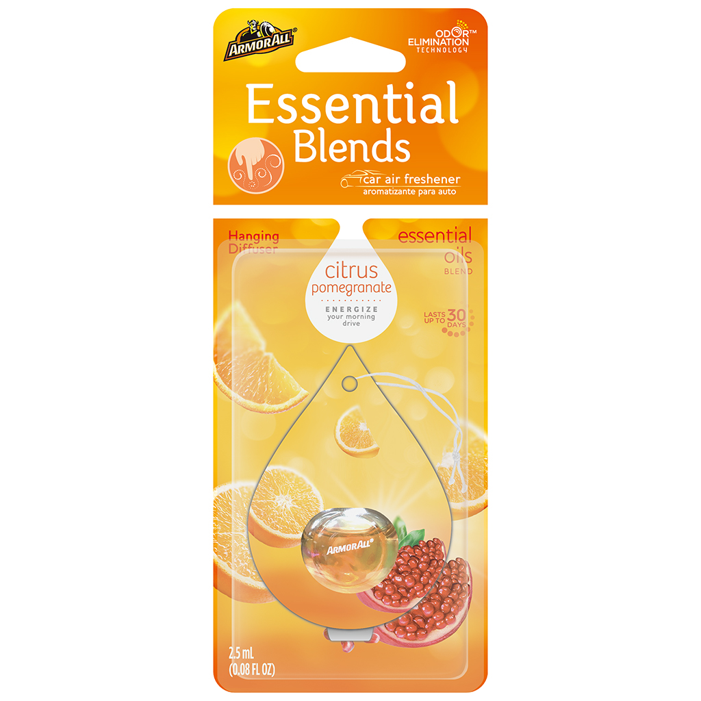 Armor All Essential Blends Air Freshener - Citrus Pomegranate CASE PACK 4