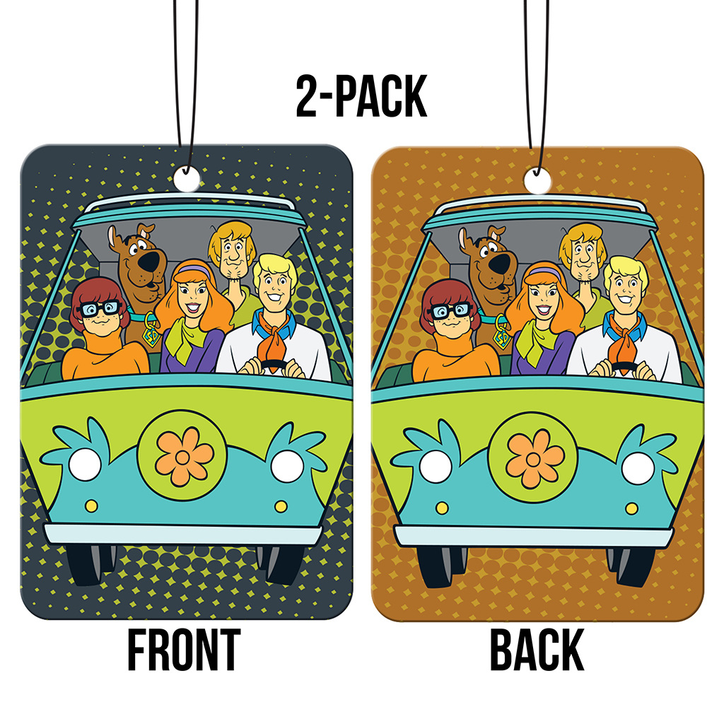 Warner Bros Scooby Doo - 2 Pack Paper Air Freshener CASE PACK 12