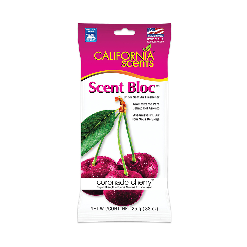 California Scents Under The Seat Air Freshener - Coronado Cherry CASE PACK 6