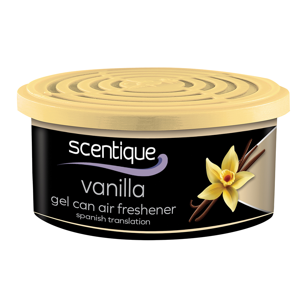 Scentique Natural Gel Can Air Freshener -Vanilla CASE PACK 12