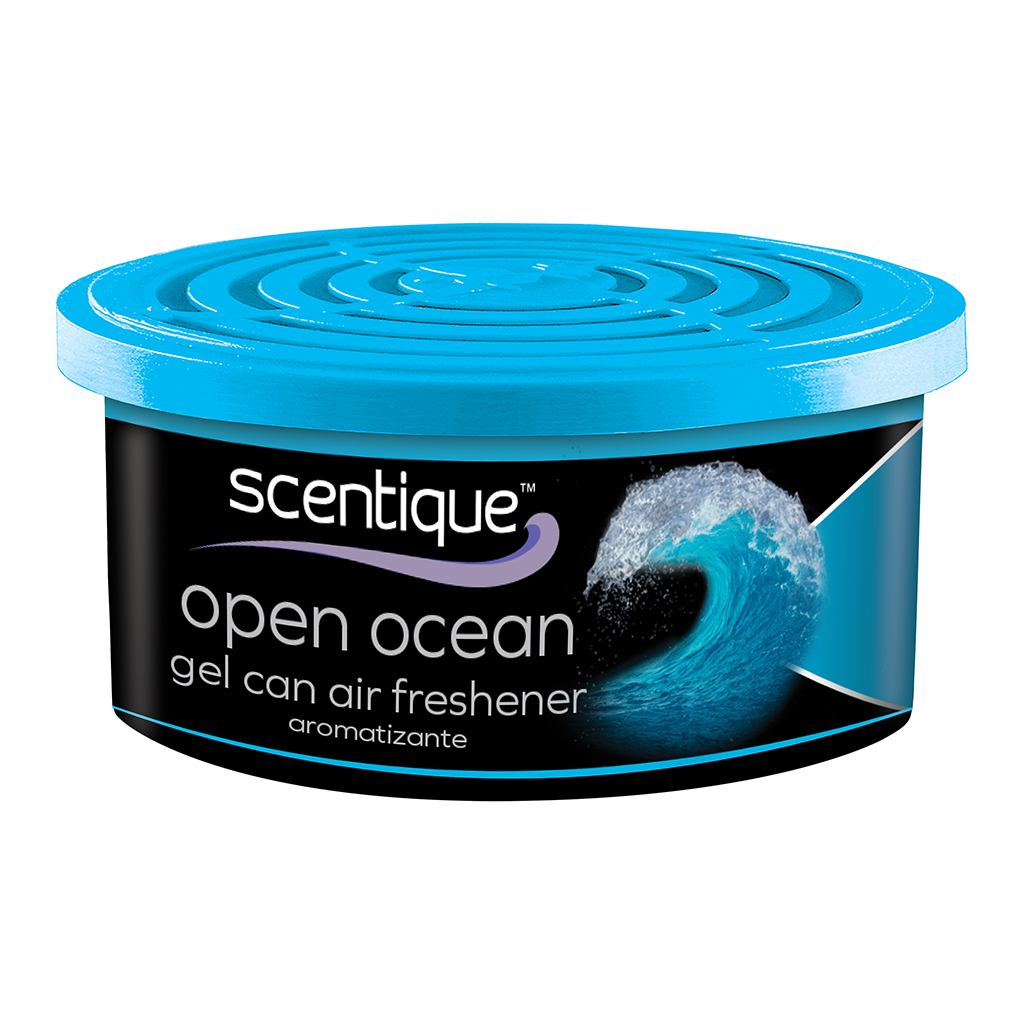 Scentique Natural Gel Can Air Freshener - Open Ocean CASE PACK 12