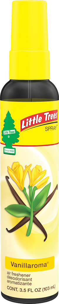 Little Trees Spray Air Freshener Vanillaroma 3.5 Ounce CASE PACK 6