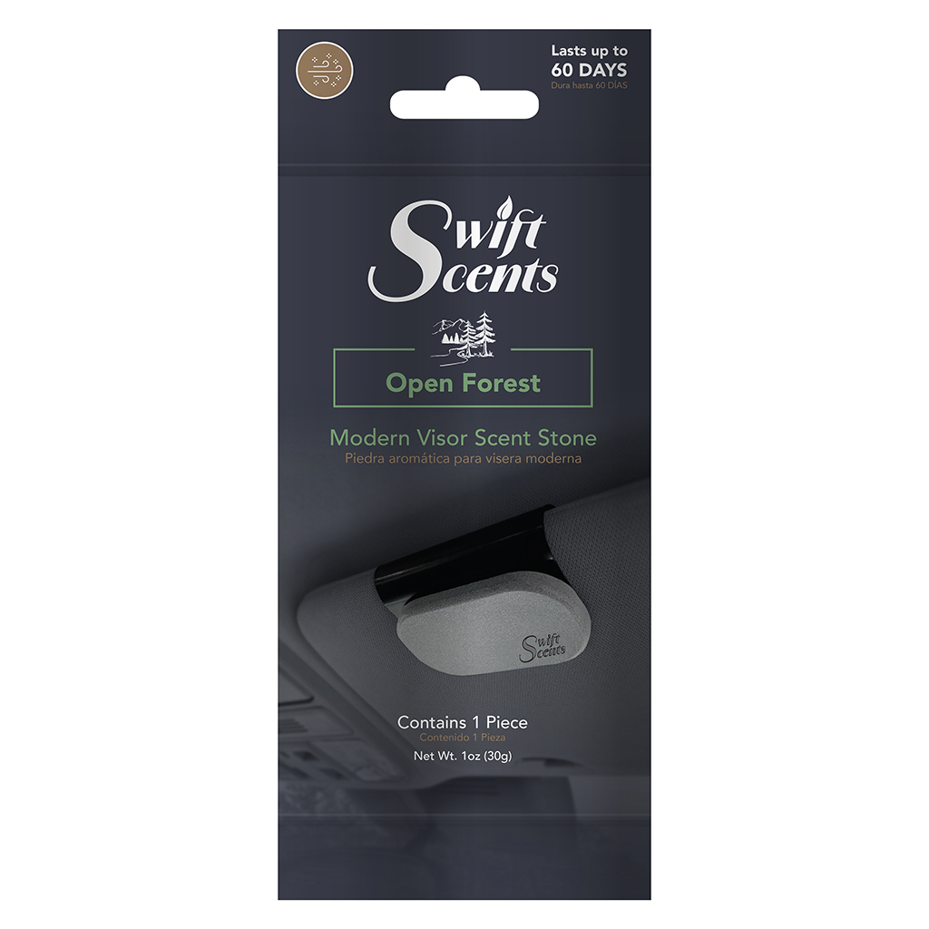 Swift Scents Visor Stone Air Freshener - Open Forest CASE PACK 6