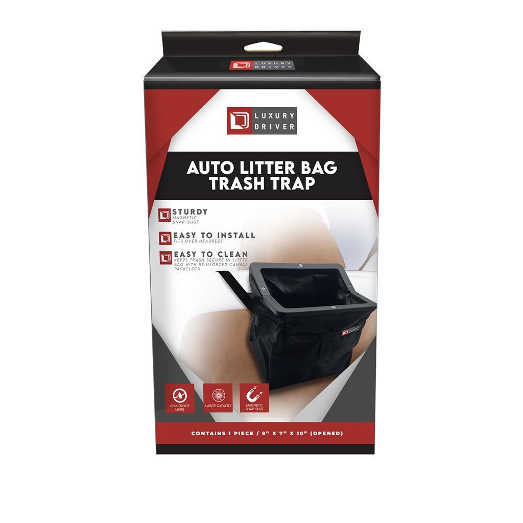 Luxury Driver Auto Litter Bag