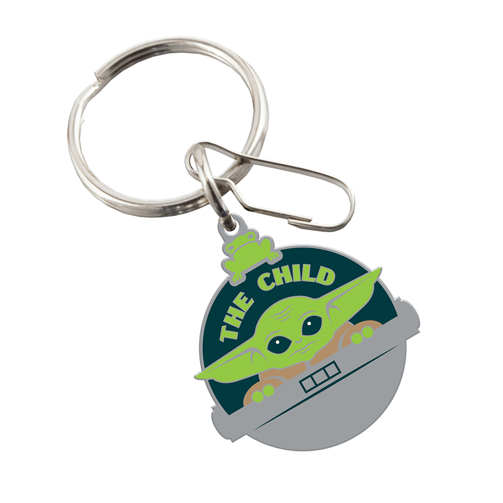 Stars Wars Mandalorian The Child Enamel Keychain