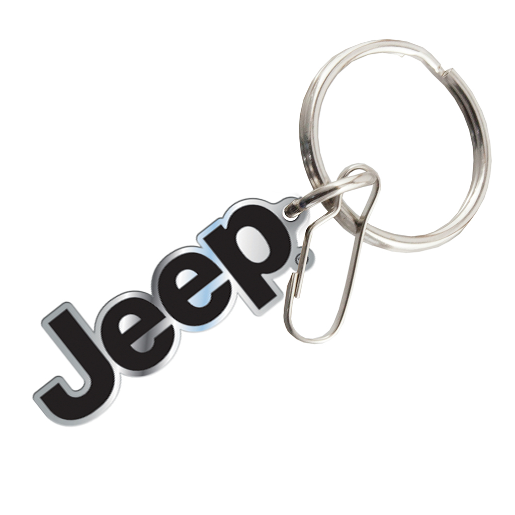 Jeep Enamel Keychain