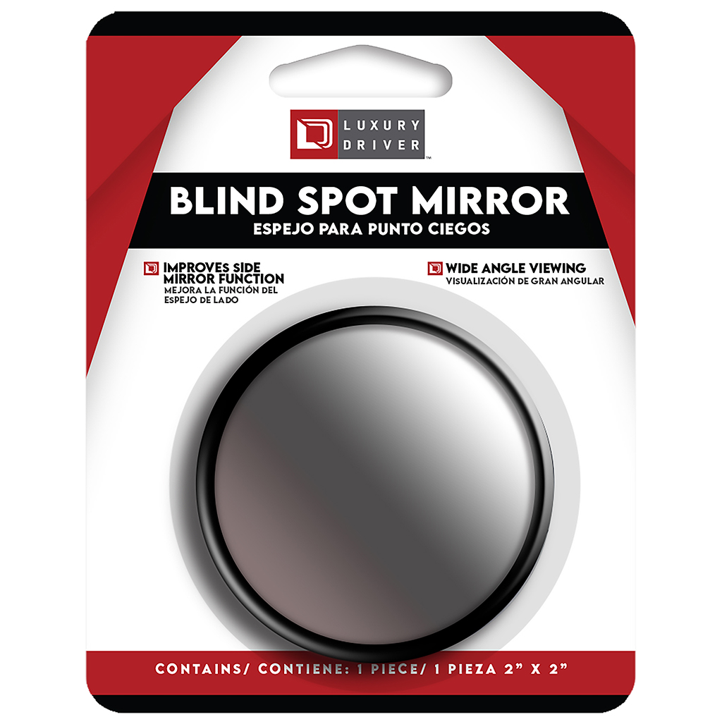 Luxury Driver 2 Inch Blind Spot Mirror CASE PACK 6