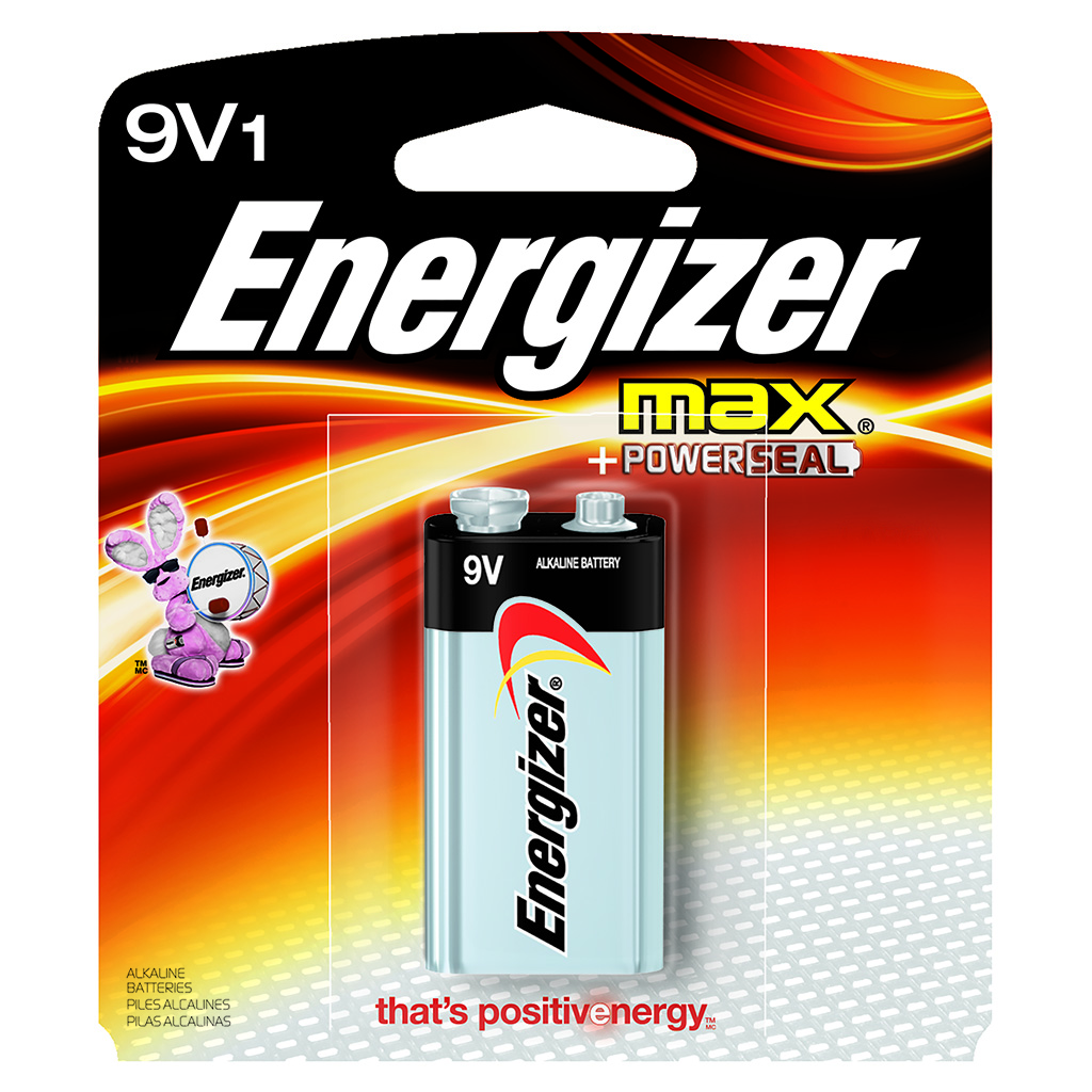 Energizer Max 9 Volt Battery CASE PACK 12