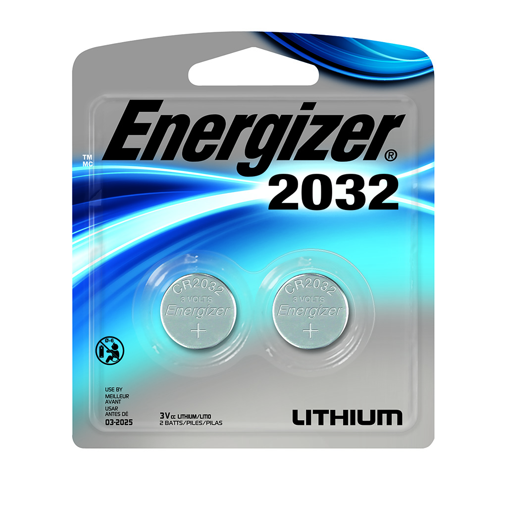 Energizer 2032 Remote Entry Battery 2 Pack CASE PACK 4