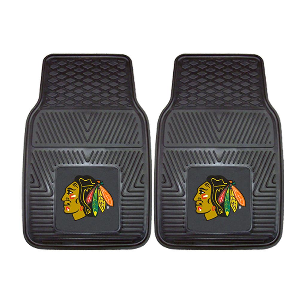 2 Piece All Weather Car Mat - Chicago Blackhawks