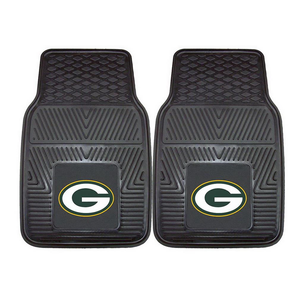 2 Piece All Weather Car Mat - Green Bay Packers