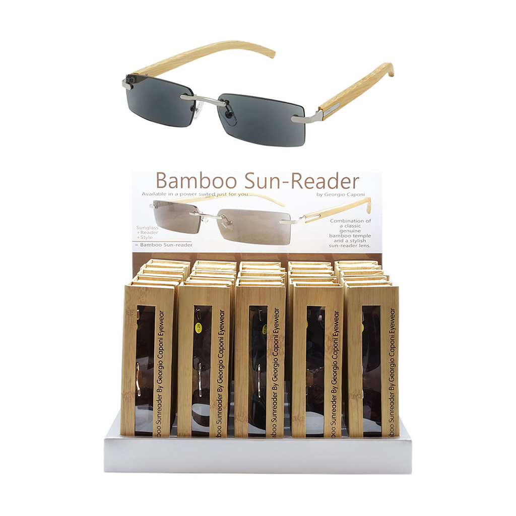 Bamboo Sun Reader--25Pc