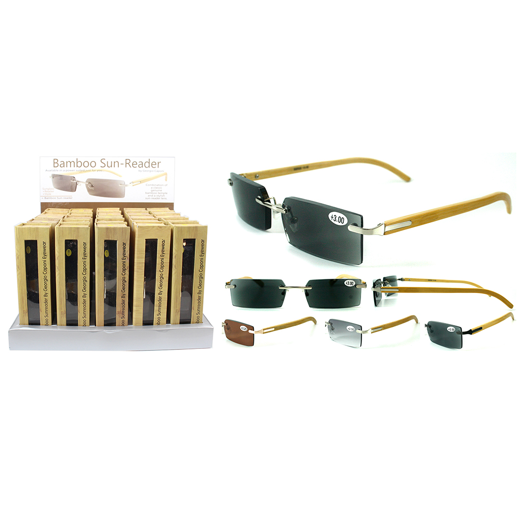 Bamboo Sun Reader--25Pc