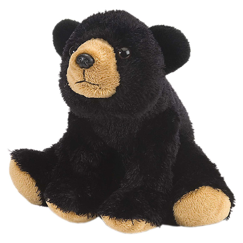 Cuddlekins Mini - Black Bear CASE PACK 4