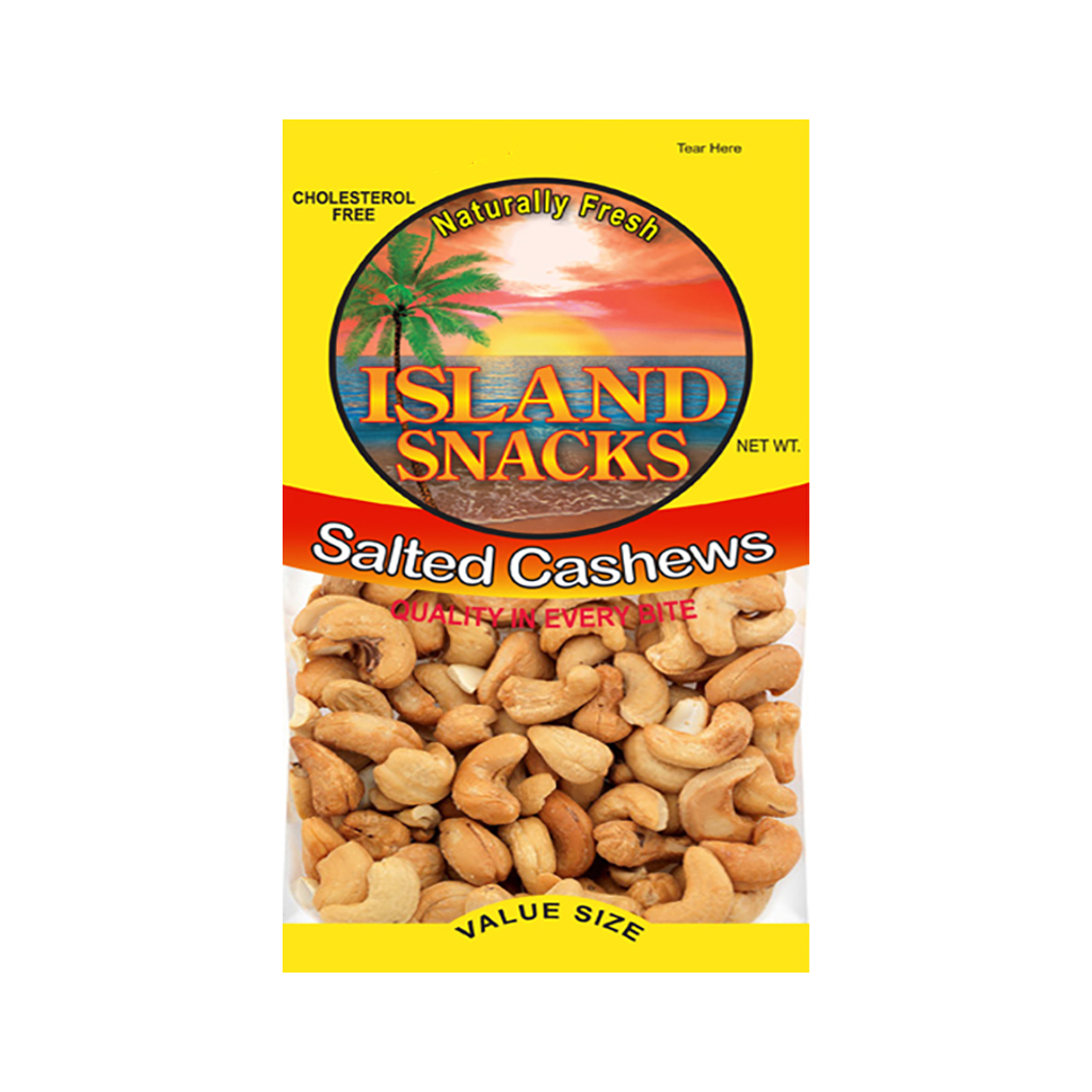 Salted Cashews (Roasted) CASE PACK 6