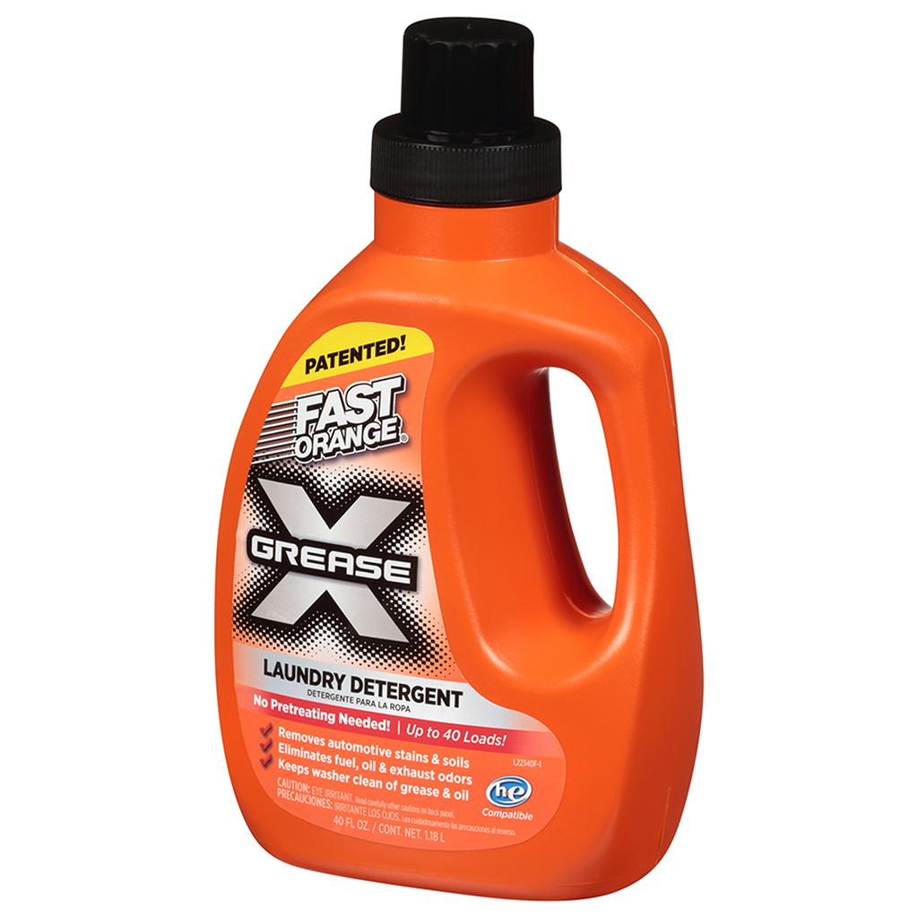 Fast Orange Grease X Microfiber/Mechanic's Laundry Detergent 40 oz