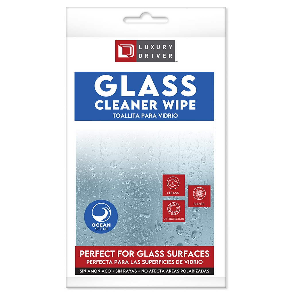 Luxury Driver Glass Cleaner Wipe 100 Piece