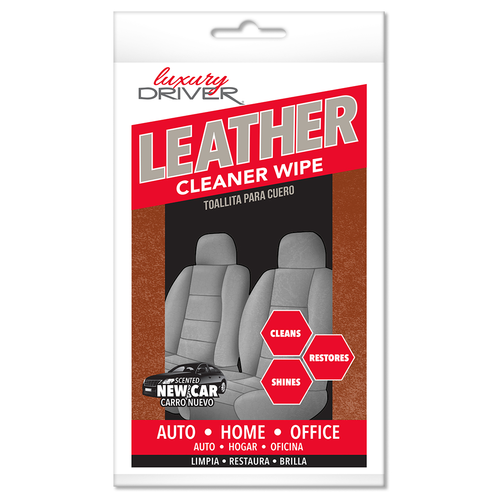 Luxury Driver Leather Cleaner Wipe 100 Piece