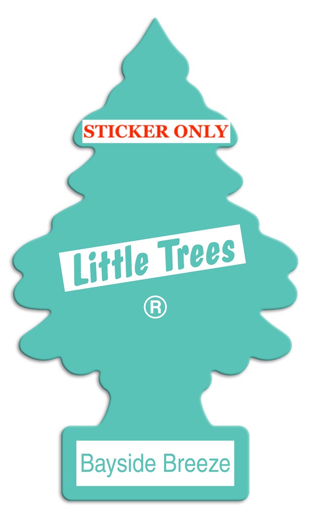 Little Tree Decal Bayside Breeze - Sticker Only