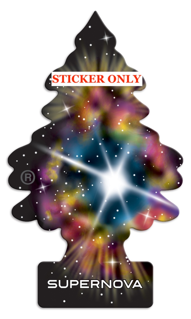 Little Tree Decal Supernova - Sticker Only