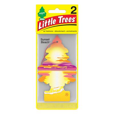 Little Tree Air Freshener 2 Pack - Sunset Beach CASE PACK 12