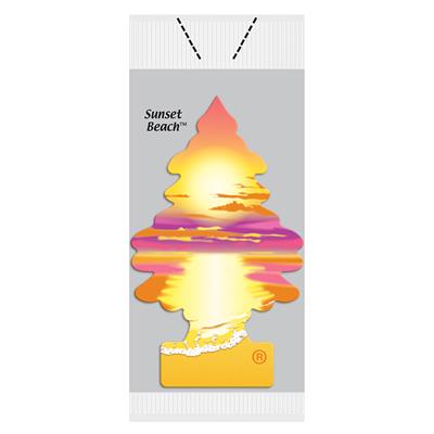 Little Tree Vending Air Freshener 72 Piece - Sunset Beach