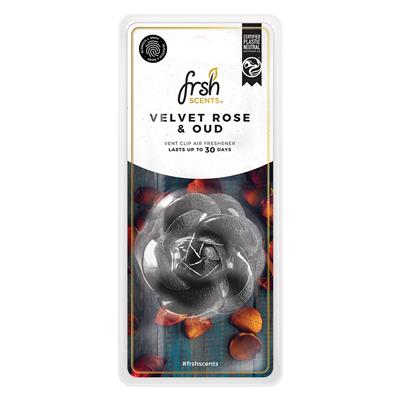 Frsh Velvet Rose/Oud Scented 3D Flower CASE PACK 9