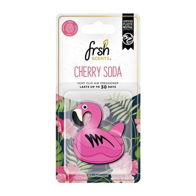 FRSH Flamingo Inflatable 3D Vent Clip - Cherry Soda CASE PACK 6