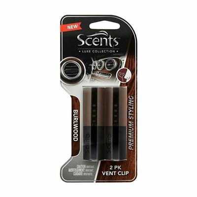 Auto Expressions Vent Clip Air Freshener- Burlwood