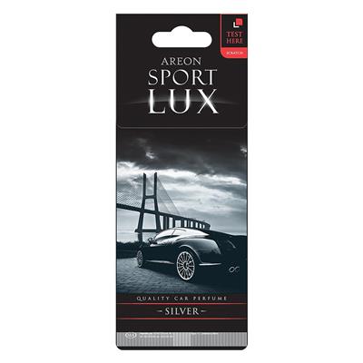 Areon Sport Lux Air Freshener - Silver CASE PACK 12