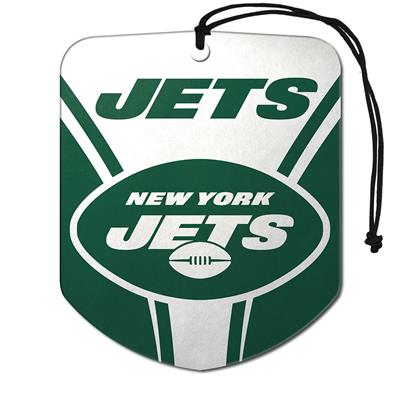 Sports Team Paper Air Freshener 2 Pack - New York Jets CASE PACK 12