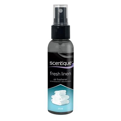 Scentique Spray 2 Ounce Air Freshener - Fresh Linen CASE PACK 6