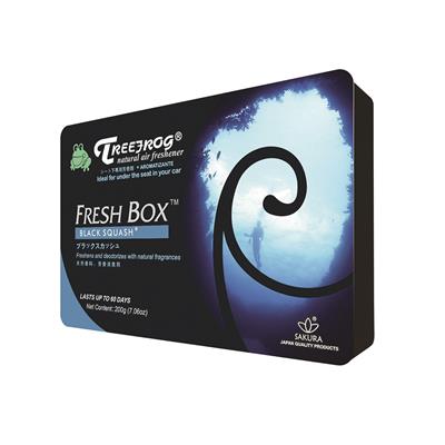 Treefrog Fresh Box Air Freshener - Black Squash CASE PACK 12