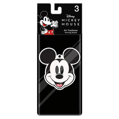 Disney Mickey Mouse - 3 Pack Paper Air Freshener CASE PACK 12