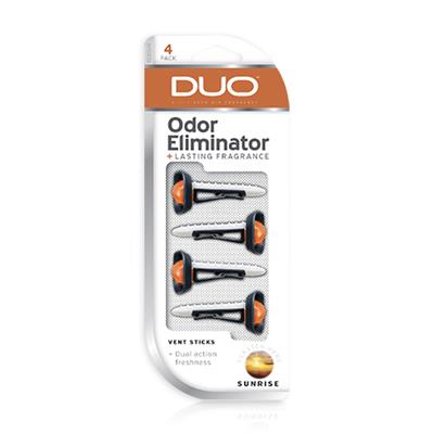 Duo Vent Stick Air Freshener 4 Pack - Sunrise CASE PACK 4