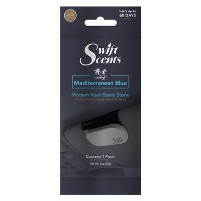 Swift Scents Visor Stone Air Freshener - Mediterranean Blue CASE PACK 6