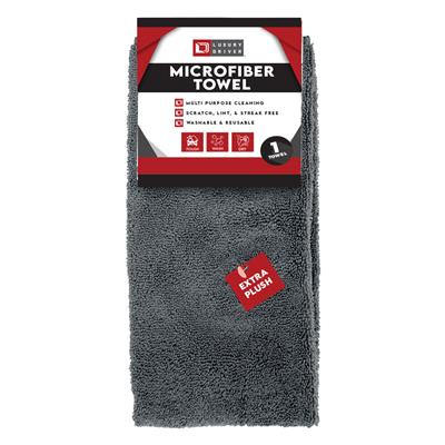 Luxury Driver Micro Fiber Towel 18x24 Large Single