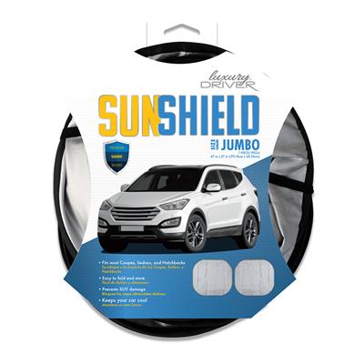 Luxury Driver Jumbo Classic Twist Sun Shield